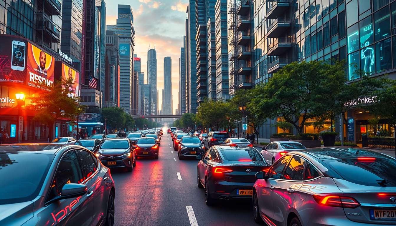 O futuro da mobilidade urbana: carros elétricos, apps e sustentabilidade